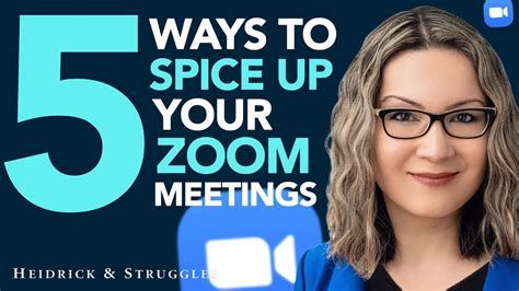 Spice up your Zoom .